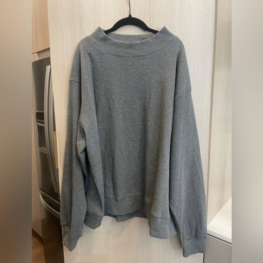 COPY - PARKE waffle mock neck & waffle boxer pant